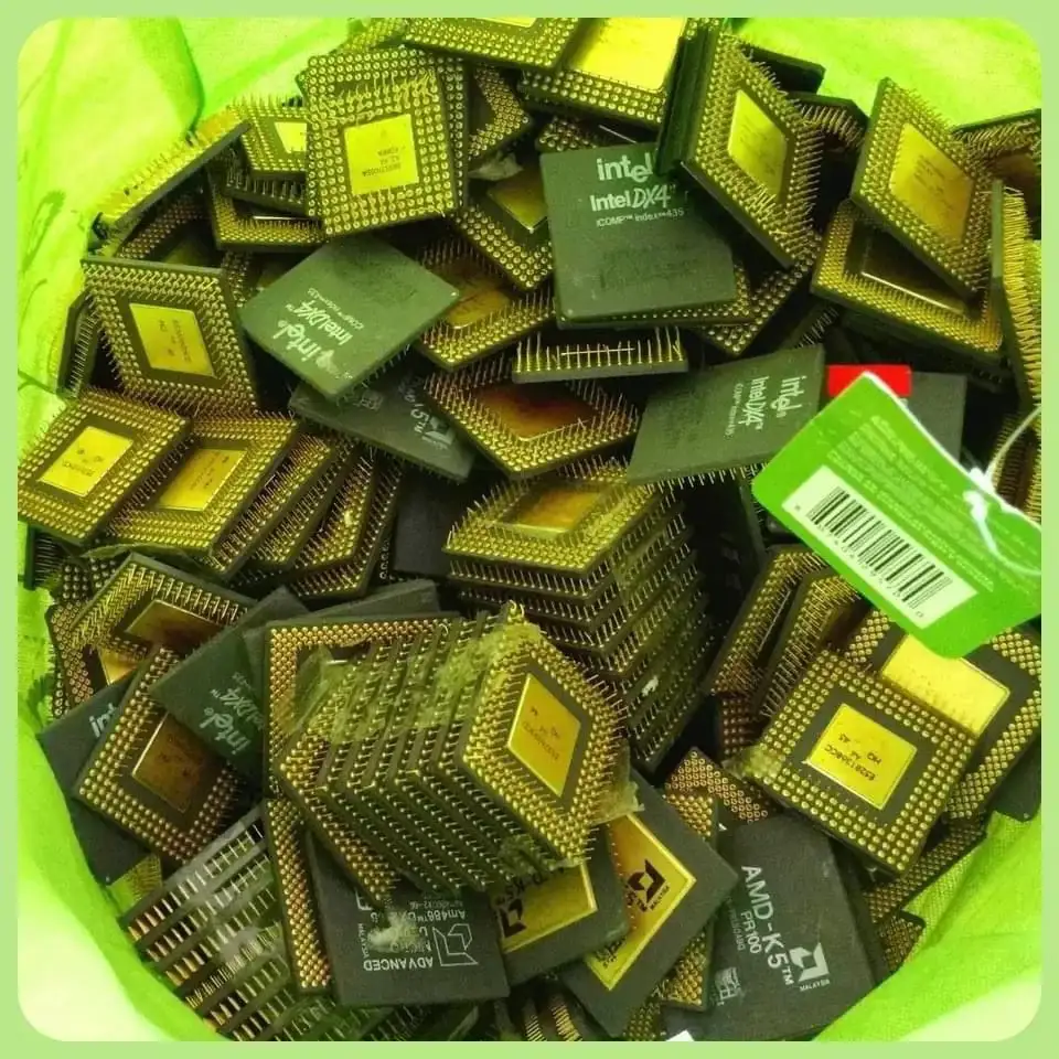 Compre chatarra de CPU de cerámica Pentium Pro Gold nueva y usada y chatarra de CPU de alta calidad a precios económicos y asequibles