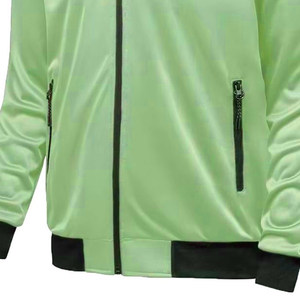 Logotipo personalizado Sublimación Ropa deportiva de invierno Cremallera Entrenamiento Chándales Bordado Logo Diseñador Chándales para hombres - Product Image 6