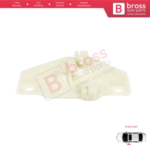 BWR395 Clips de reparación de regulador de ventana puerta delantera izquierda para Transit Connect Tourneo MK1 2002-2013 MPV 2T14V23201 Bross Auto Parts - Product Image 4