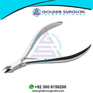 คีมตัดหนังที่ตัดหนังกำพร้าด้ามจับฝรั่งเศสคีมตัดหนังกำพร้าที่ตัดเล็บทำจากเหล็กกล้าคาร์บอนสำหรับผู้ใช้ในบ้าน - Product Image 6