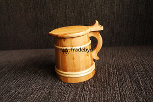 Tasse en bois large pour le thé, le café ou le cacao par Tradebyd - Product Image 4