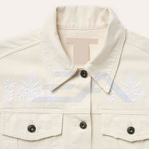 Chaqueta de Mezclilla de Invierno para Hombre, 100% Algodón, con Logotipo Personalizado al por Mayor, Transpirable, Ecológica, Forro de Algodón de Alta Calidad, para Uso en Exteriores - Product Image 3