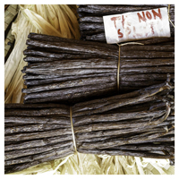 Gousse de vanille planifolia de qualité supérieure, fraîche, de grade A, entière, 10 cm, en provenance de Thaïlande, pour épices