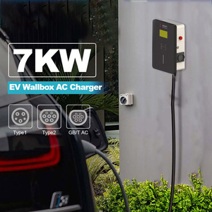 Station de charge de voiture EV 4G Ethernet niveau 2 double prises <span class=keywords><strong>Chargeur</strong></span> de voiture AC 7KW <span class=keywords><strong>22</strong></span> <span class=keywords><strong>KW</strong></span> EV - Product Image 4