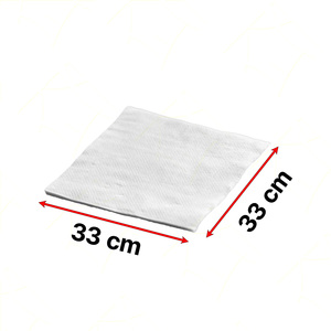 Maxi fornitura 400 pezzi monouso 33x33cm 1 strato 1/4 piega tovaglioli di carta 700g tovaglioli da tavola 33x33cm cellulosa - Product Image 6