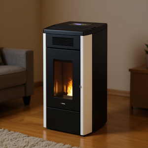 Atena Plus 12 T2 Acier Blanc 5 étoiles Classe A+ 12kW Poêle à granulés Modèle 7023113 - Product Image 3