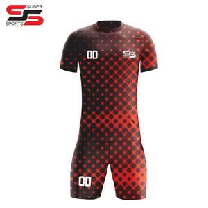 Uniforme de Fútbol de Verano de Alta Calidad, Conjunto de Equipación de Fútbol, Secado Rápido, Impresión Digital, Logotipo Personalizado, 100% Poliéster - Product Image 1