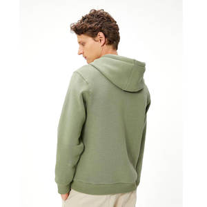 ขายส่งโลโก้ที่กําหนดเองขนาดบวกเสื้อฮู้ดและเสื้อสเวตเตอร์ผู้ชายเปล่าธรรมดาเสื้อฮู้ดผู้ชาย - Product Image 3