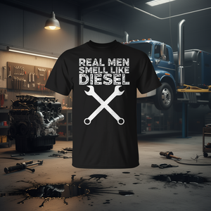 T-shirt promotionnel pour camionneur et mécanicien diesel, vêtement pour les travailleurs du carburant diesel - Product Image 3