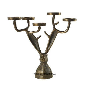 Éclairage Décoration Dernier Aluminium Métal Brillant Fini Fantaisie Forme de Coeur Mini Taille Usage Domestique Béton Unique Bougie Pot - Product Image 3