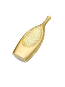 แจกันดอกไม้ประดับโรงแรมและร้านอาหารแจกันดอกไม้อลูมิเนียมสีทองขนาดใหญ่ - Product Image 3