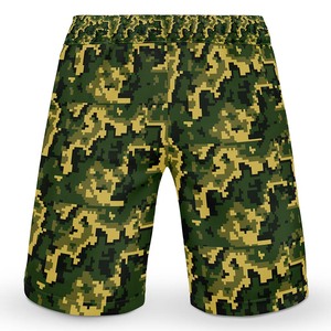 Short en maille pour hommes de haute qualité OEM Design personnalisé Short sublimé, respirant et écologique - Product Image 2