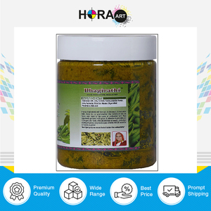 100% chính hãng chất lượng ấn độ thực hiện bao bì và xây dựng thương hiệu cách sử dụng màu xanh lá cây ớt dưa bhagirathi tùy chỉnh nhãn kỹ thuật số từ Ấn Độ - Product Image 2