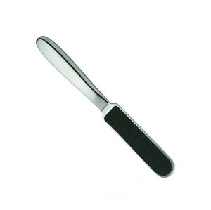 Vente en gros de lime à pied en acier inoxydable lime à ongles pédicure personnalisée dissolvant de callosités 100/180 jetable double face directement de l'usine - Product Image 5