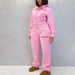 Survêtement de sport de jogging d'hiver personnalisable pantalon de survêtement en velours ajusté à la peau pull à capuche long imprimé Technique respirante - Product Image 1