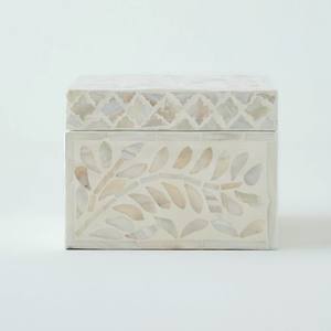 Cajas cuadradas de madreperla para decoración de almacenamiento en el hogar, precio más barato, caja MOP al por mayor - Product Image 2