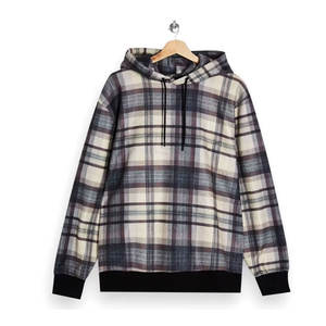 Meilleure vente pulls à capuche pour hommes logo thermique personnalisé tissu en coton écologique solide conception de vêtements de rue saison d'hiver - Product Image 5