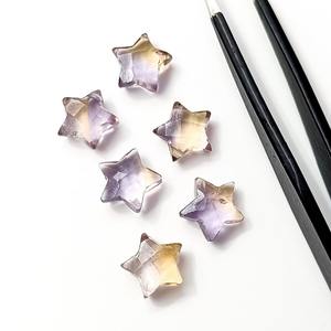 3A + คุณภาพ 100% ธรรมชาติ Ametrine ดวงดาวเพชรพลอย Briolette หลวม Ametrine ดวงดาวรูปอัญมณีลูกปัดในราคาขายส่ง OEM - Product Image 3