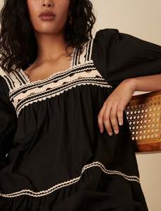 Embroidered Half Sleeve <b>Dress</b> Printed Robe Tie Flared Sleeve Maxi <b>Dress</b> Bright New And <b>Sexy</b> Charm Ethnic Maxi <b>Dress</b> Boho - Product Image 2