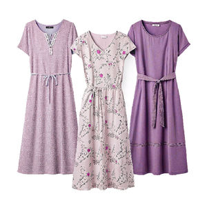 Cómodo vestido informal de verano para mujer diseñado con tendencias de moda modernas, ligero, estilo versátil y uso diario - Product Image 5