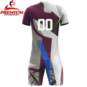2026 venta al por mayor de calidad superior uniforme de fútbol equipo de fútbol desgaste 100% poliéster hombres uniforme de fútbol OEM servicio personalizado - Product Image 2