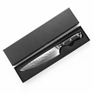 Venta al por mayor cuchillo de chef japonés profesional mango de madera personalizado OEM ODM cuchillo de cocina cubiertos afilados suministro de fábrica - Product Image 5