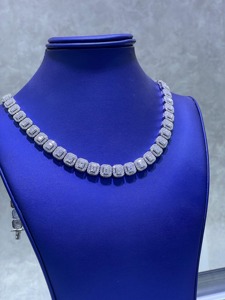 Modern Style VVS Moissanite Diamond 925 Sterling Silver Iced Out Hip Hop Link Chain Fashion High End Jewelry For <b>Men</b> Party Wear - Product Image 4