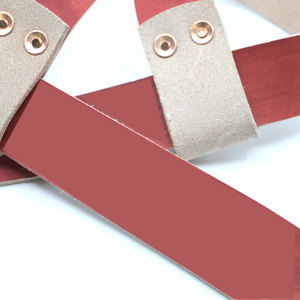 Correas de levantamiento de cuero de alta resistencia, correas de soporte fuertes para uso en gimnasio y entrenamiento con pesas - Product Image 5