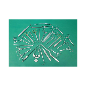 Juego de 41 Instrumentos Quirúrgicos Manuales de Acero de Alta Calidad para Oído, Nariz y Garganta, Aprobado por CE, Garantía de 2 Años - Product Image 1