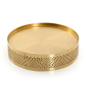 Support de fruits en fer noir mat mort de qualité supérieure support à gâteau de taille Standard plateau de service pour Restaurant pour salon bol à vaisselle - Product Image 2