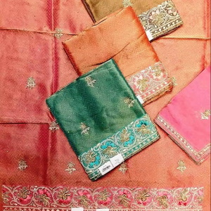 Designer moderne non cousu brodé à la main belle tenue de fête costumes indien mode-avant style traditionnel - Product Image 1