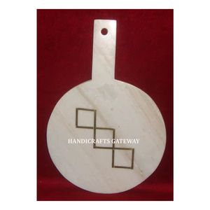 Tabla de cortar de mármol antiguo con restaurante y cafetería decorativa para diseño hecho a mano pulido fino a granel - Product Image 1