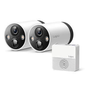 Tplink tapo 2K QHD ระบบกล้องรักษาความปลอดภัยไร้สายกลางแจ้งพร้อมฮับ - Product Image 1