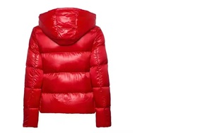 Blouson matelassé en toile pour homme, couleur unie, style urbain hivernal, col montant décontracté, coupe-vent, respirant, écologique, séchage rapide - Product Image 3
