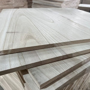 Plaque de bois de Paulownia en gros, rond, naturel, contreplaqué, pour meubles, artisanat, modèles, origine AE - Product Image 1