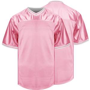Durable Mesh American Football <b>Jersey</b> <b>Short</b> Sleeve Breathable Anti-Bacterial OEM Service Wholesale Custom Made Premium Quality - Product Image 3