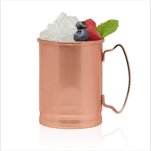Venta al por mayor de vasos y utensilios de cocina de acero inoxidable Moscow Mule Jarra de cerveza para cócteles Super oferta para el uso del agua - Product Image 5