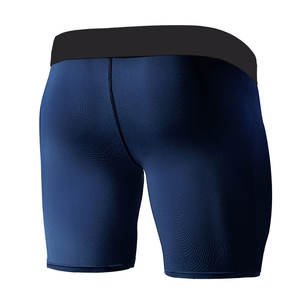 Pantalones cortos de compresión para hombre de diseño personalizado con logotipo del equipo para ropa deportiva de marca pantalones cortos de compresión para hombre ajustados de secado rápido - Product Image 2
