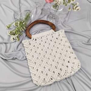 Fourre-tout écologique de sac à main au crochet fait à la main et fournisseurs de sacs à bandoulière en gros de l'Inde - Product Image 2