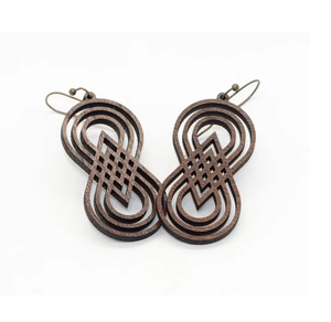 เครื่องประดับไม้สำหรับงานแต่งงานดีไซน์ใหม่ต่างหูเครื่องประดับแฟชั่นดีไซน์ใหม่คุณภาพดีในราคาถูกที่สุด - Product Image 4