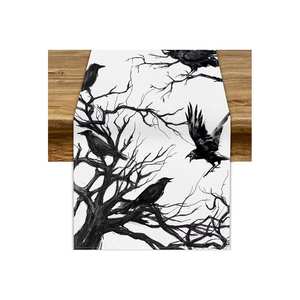 Bonne qualité écologique 100% coton beau style impression personnalisée chemin de table résistant à la chaleur - Product Image 3