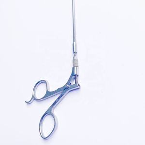 Pinces laparoscopiques en acier inoxydable, ensemble d'instruments chirurgicaux endoscopiques rigides, source d'alimentation manuelle électrique, pince MOL - Product Image 2