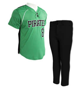 Nuevos uniformes de béisbol y softbol transpirables personalizados Uniformes deportivos sublimados de diseñador coloridos hechos a pedido - Product Image 6