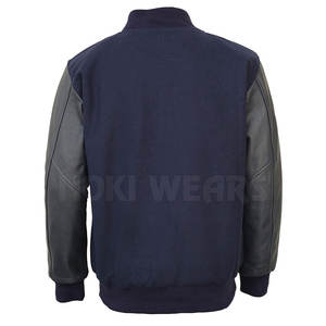 Veste d'hiver Letterman de coupe ample fabriquée par des professionnels - Product Image 2