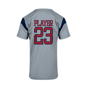 Custom Printed Men's <b>Baseball</b> Jersey Outfit Fast Delivery Breathable Blue Plain Shirts Sublimation Cheap Price - Product Image 4