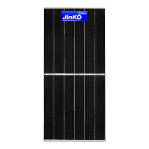 Jinko painel fotovoltaico geração de energia solar Positivo Um silício monocristalino Jinko módulo fotovoltaico 410-615w double-sid
