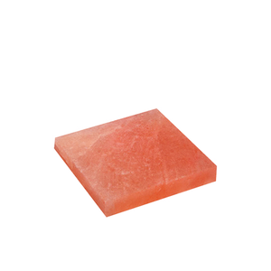 บล็อกเกลือหิมาลายันแผ่นกลมสำหรับทำอาหารและเสิร์ฟพร้อมชั้นโลหะสำหรับย่างงานฝีมือตามธรรมชาติ - Product Image 4