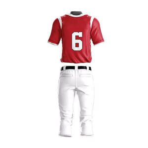 Servicio OEM Ropa de entrenamiento Uniforme de béisbol Nuevo diseño Uniforme de béisbol Uniformes de béisbol de bajo precio - Product Image 5