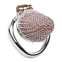 Dispositif de chasteté masculine en gros 304 cages à bite en acier inoxydable urètre stimuler prise de pénis homme BDSM masseur de prostate Sex shop