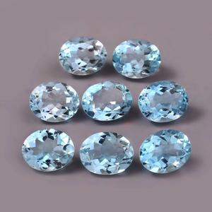 พลอยบุษราคัมสีฟ้าที่ผ่านการรับรองจาก IGI สำหรับการทำเครื่องประดับและการทำหัตถกรรมในปริมาณมาก - Product Image 3